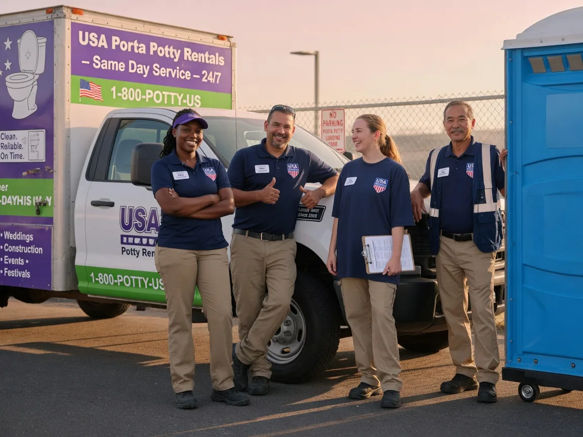 Porta Potty Rental company in Hartleton, PA